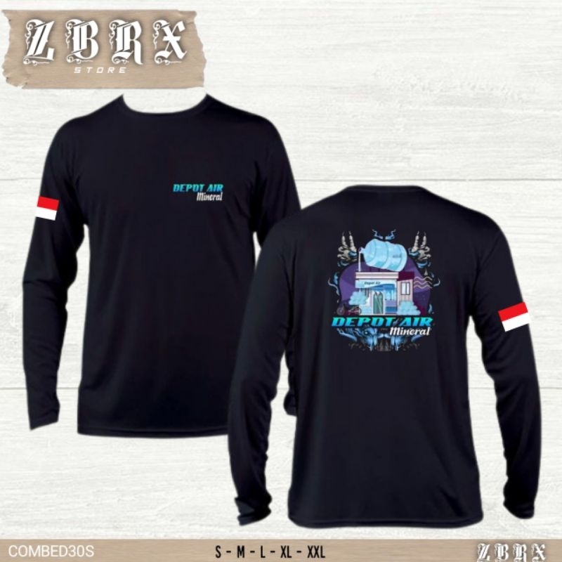 KAOS LENGAN PANJANG DEPOT AIR MINERAL