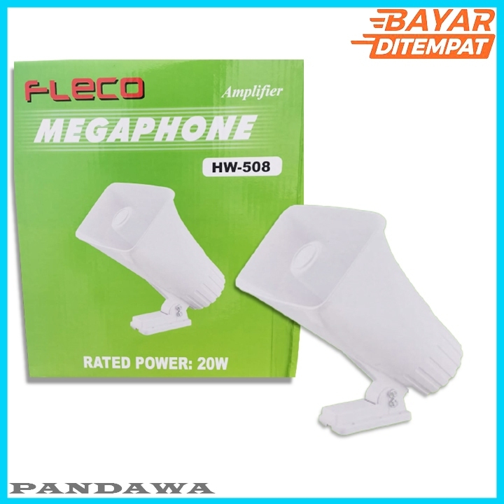 Megaphone Pengeras Suara Fleco HW 508 Amplifier Pengeras Suara Multifungsi