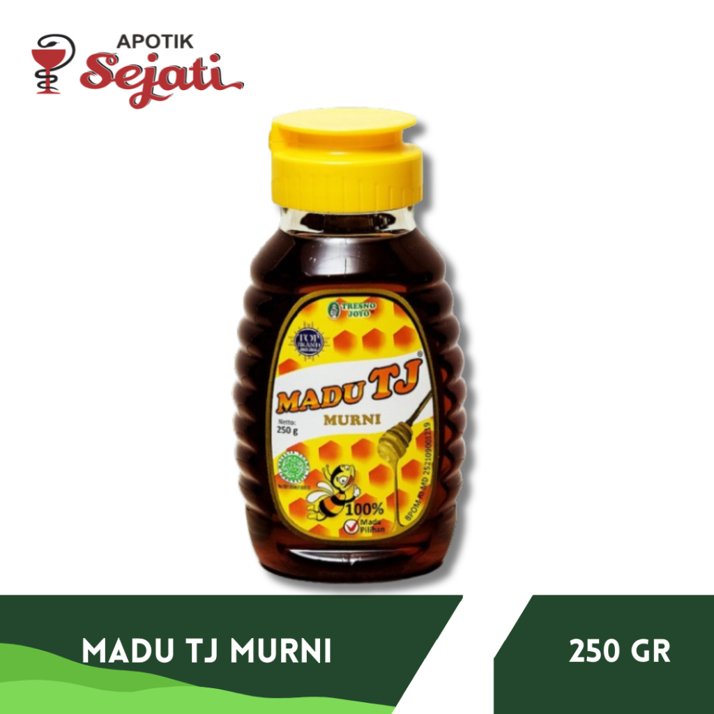 

MADU TJ MURNI 250 GR/MEMBANTU MENJAGA STAMINA TUBUH