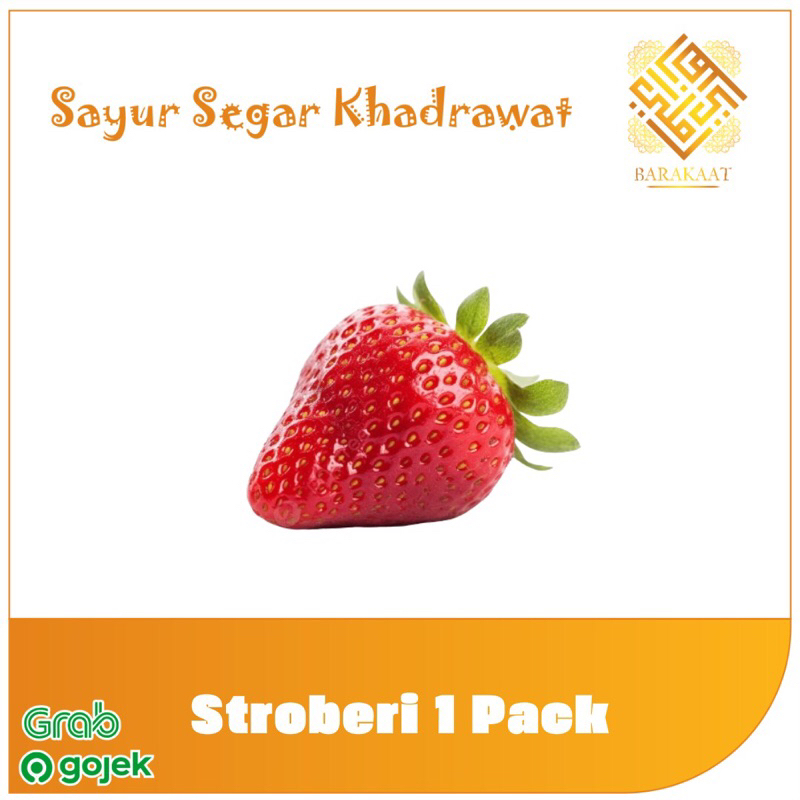 

Stroberi / Strawberry Segar 1 Pack