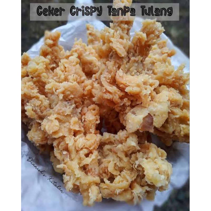 

Ceker Crispy Tanpa Tulang aneka rasa