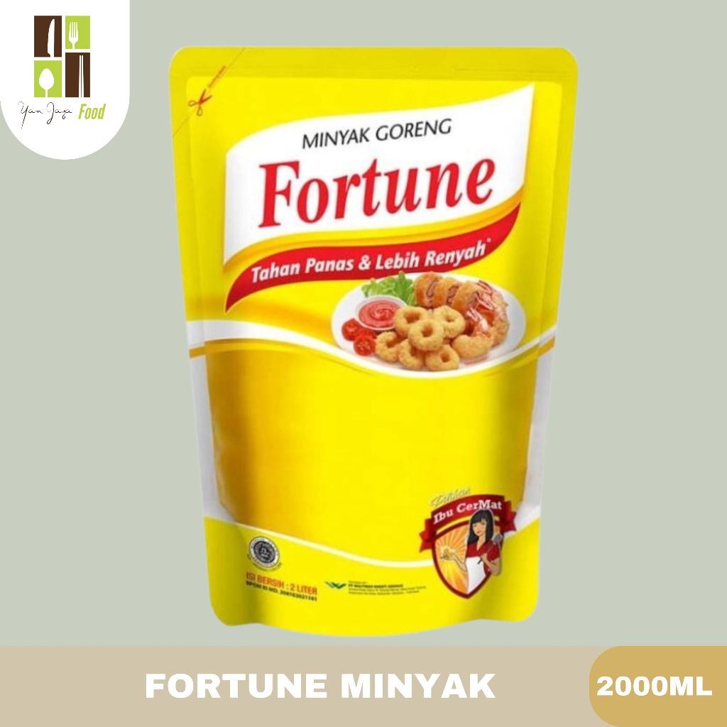 

Fortune Minyak Goreng 2L / 1L Kemasan Pouch