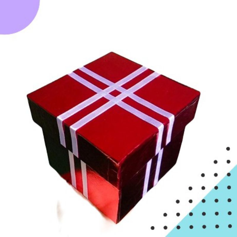 

kotak kado | surprise box 10cm, 10cm, 10cm | Sowa Box