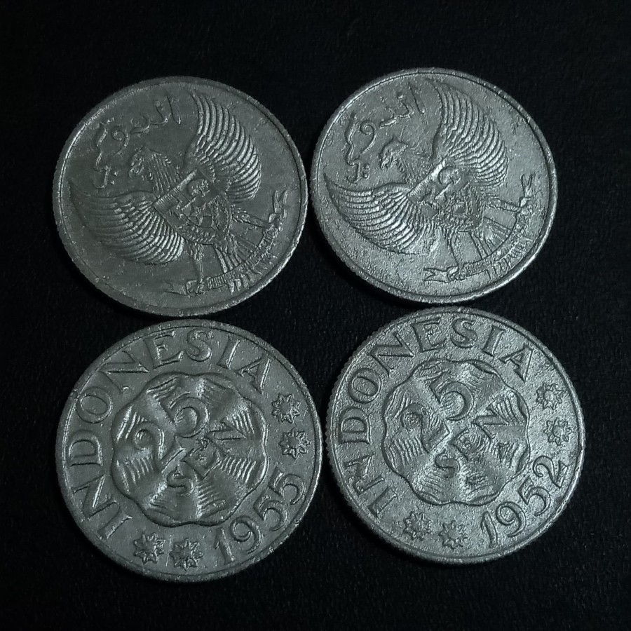 Koin Uang Kuno Indonesia Koleksi Numismatik 25 Sen