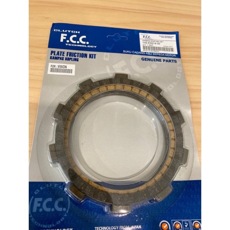 PLAT KOPLING KAMPAS KOPLING YAMAHA VIXION OLD ORIGINAL FCC