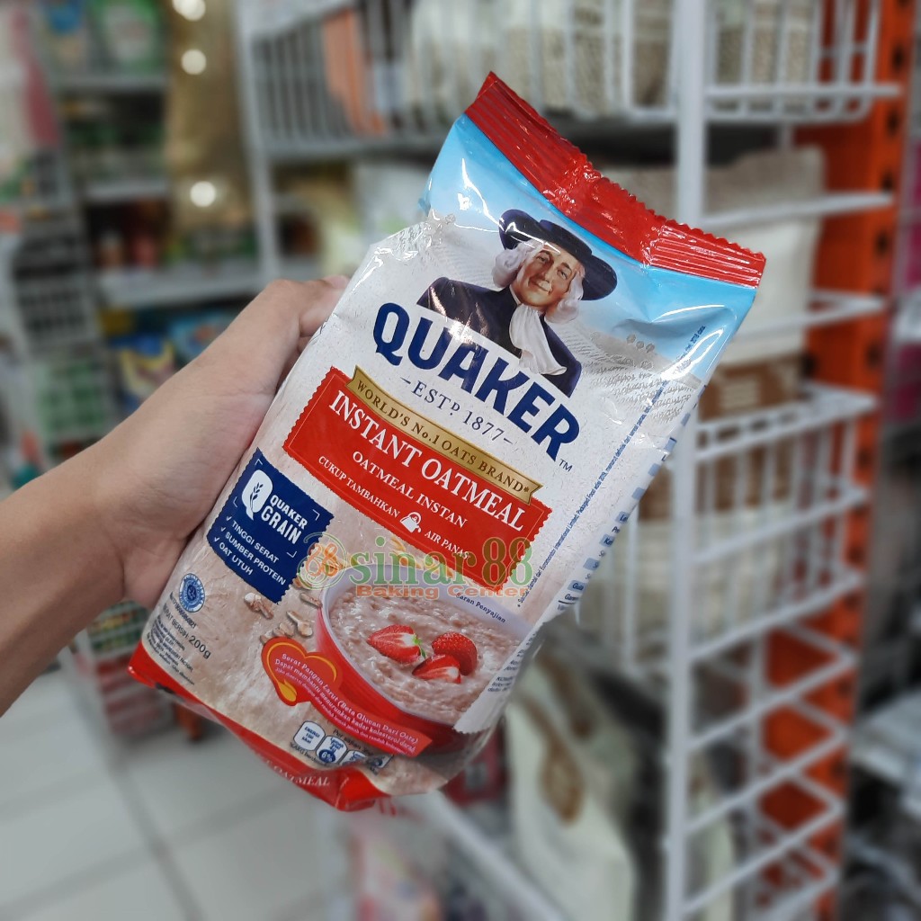 

Quaker Oats 200gr (Merah)