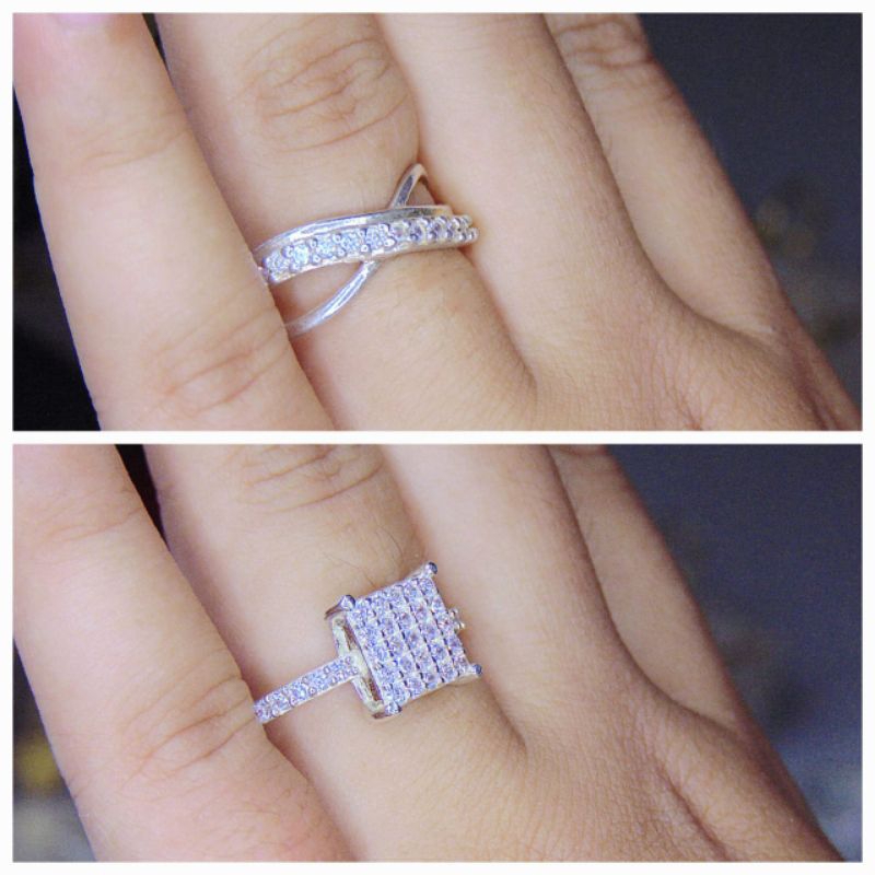 cincin perak asli 925/ cincin wanita/ cincin perak