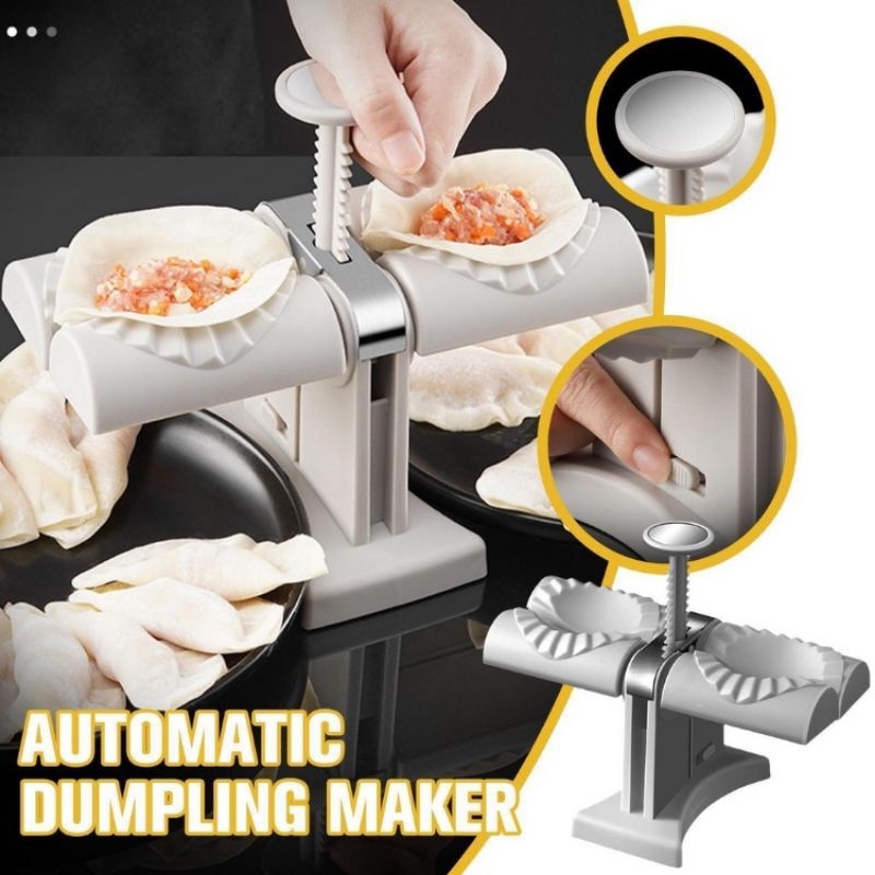 Press Dumpling Mould Maker Cetakan Pangsit Pastel Otomatis