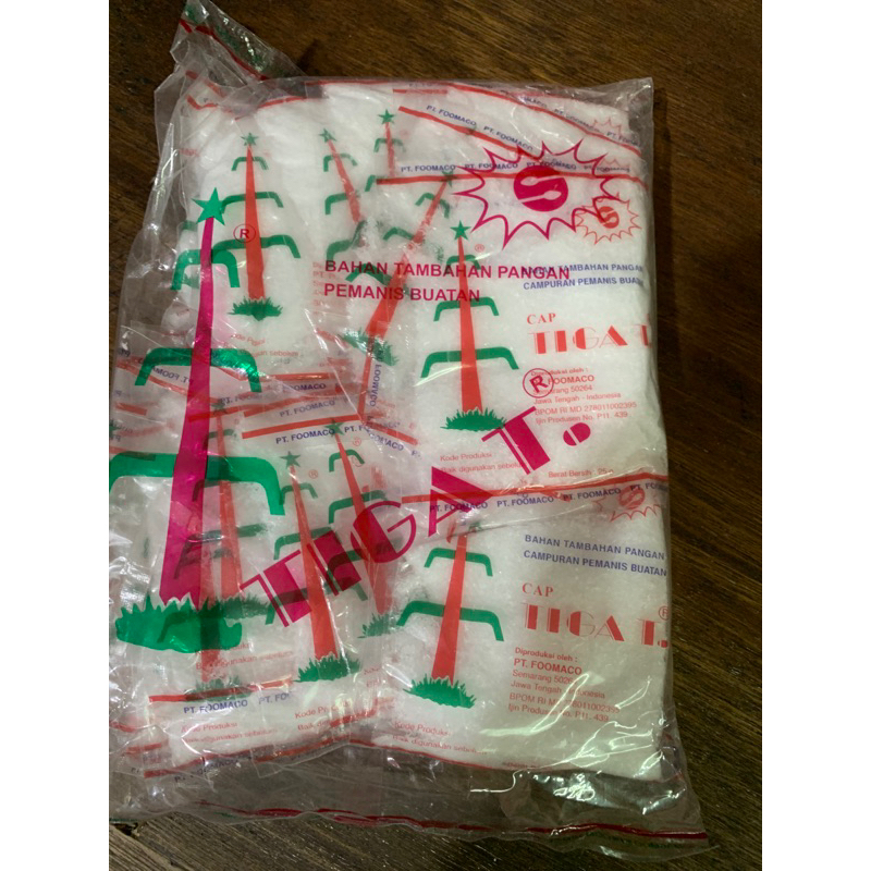 

Sodium Cap Tiga T. 1 pak isi 20 pcs x 25 gram
