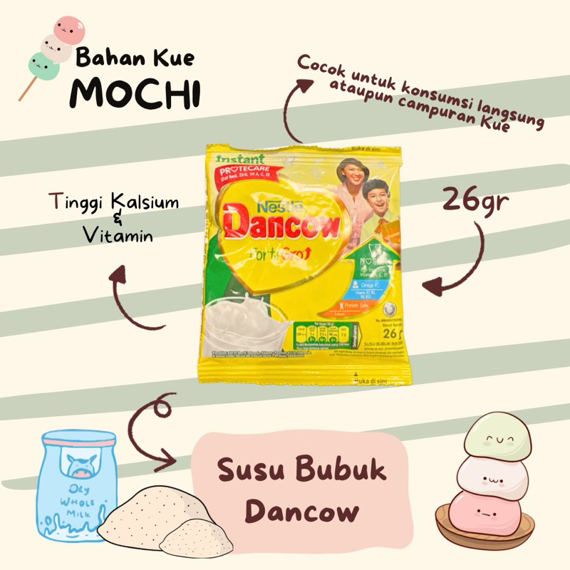 

Dancow FortiGro Sachet 26gr / Susu Bubuk Sachet Dancow