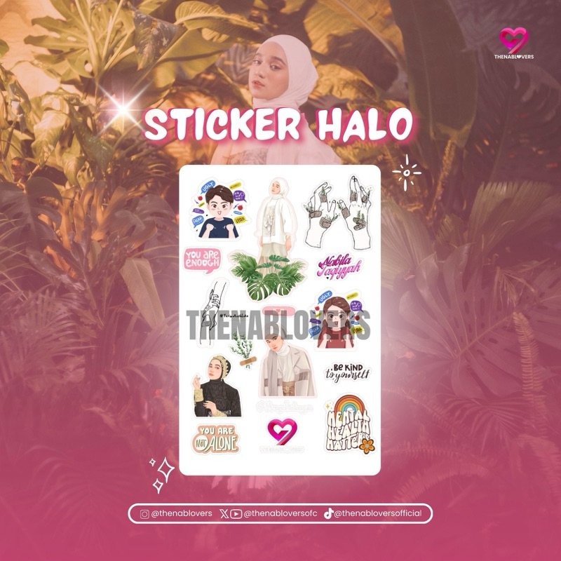 

STICKER EDISI HALO
