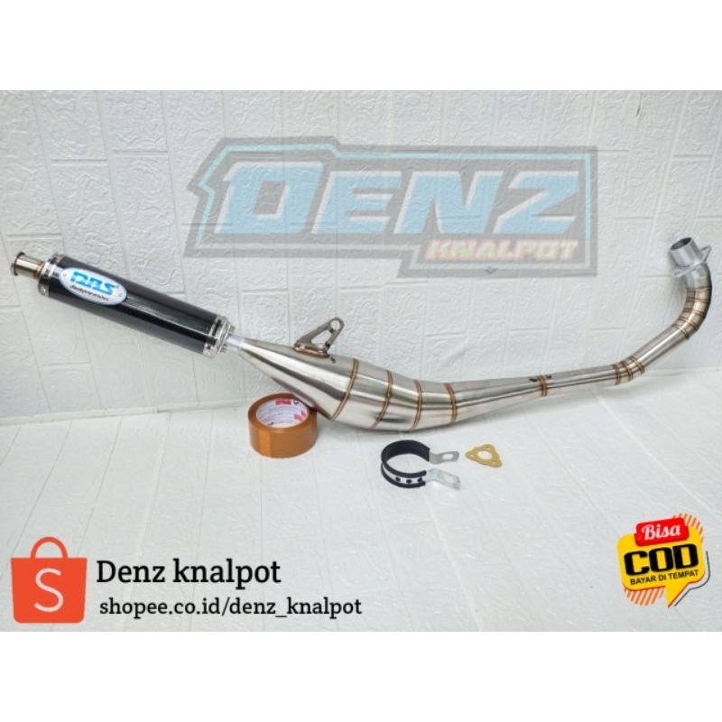 knalpot satria 2tak satria hiu satria lumba DBS carbon