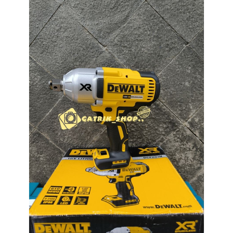 Dewalt DCF897 3/4" Impact Wrench Dewalt 18V / 20V Impact Baterai Dewalt DCF 897 Cordless