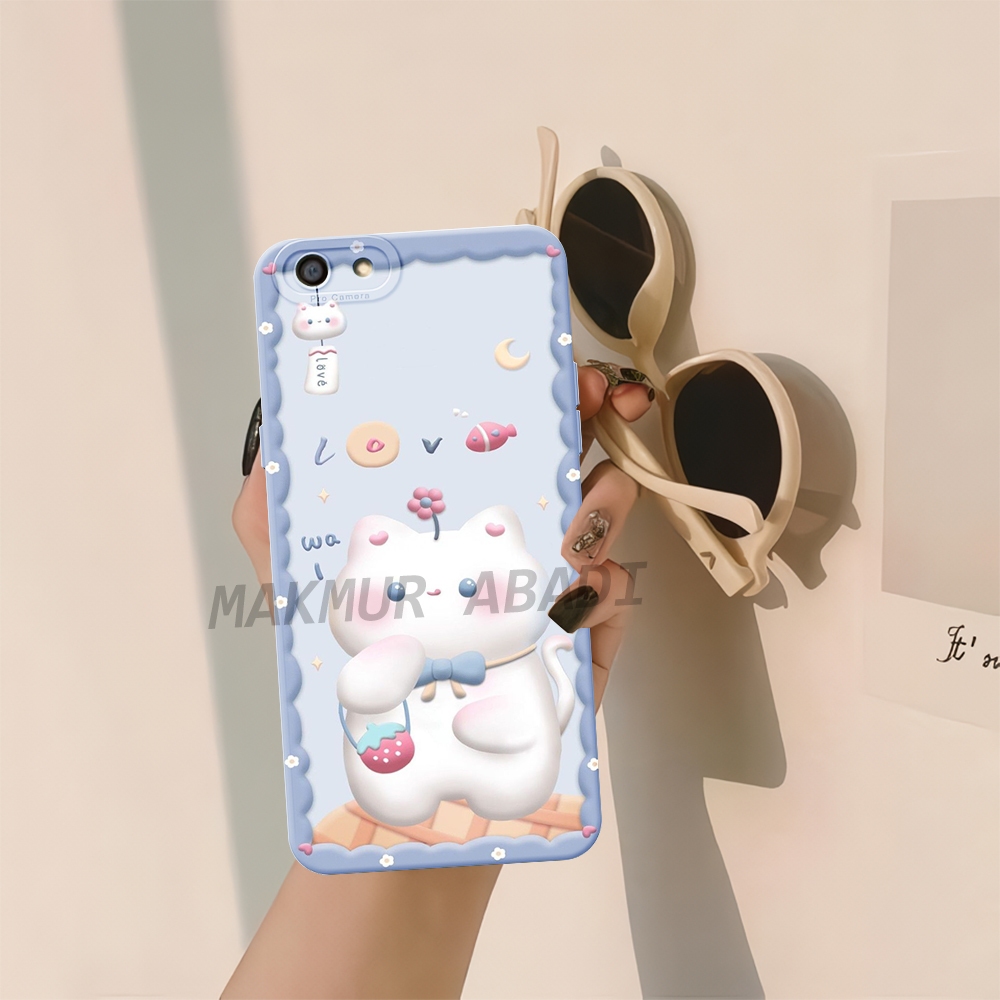 Case Vivo V5 V5+ V5 Lite Y65 Y66 Y67 Softcase Silikon handphone All Type Motif Boneka