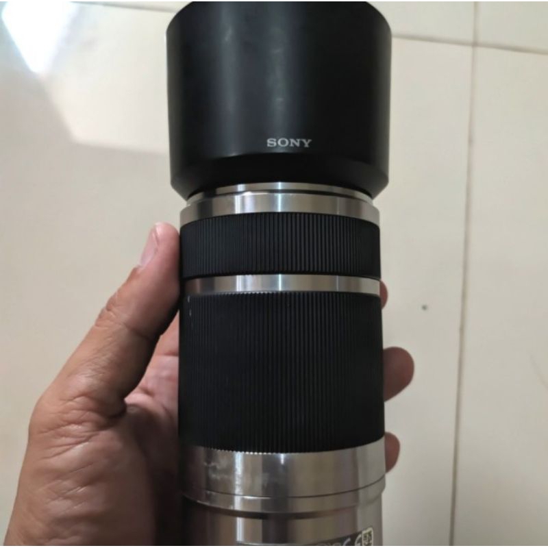 Lensa tele sony 55-210mm e-mount Lensa Sony