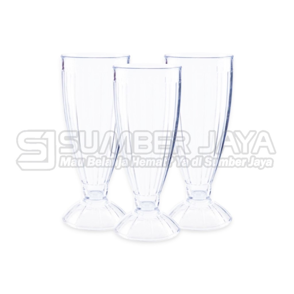 Gelas Bening Plastik Gelas Jus Jacob Transparan Minuman Hotel Resto Cafe