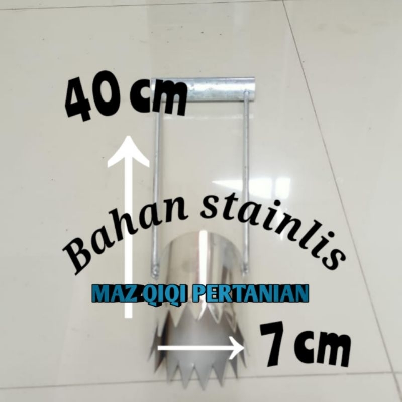 alat plong mulsa plong cemplong alat pelubang mulsa cemplong pelubang plastik mulsa uk. 7cm plong ce