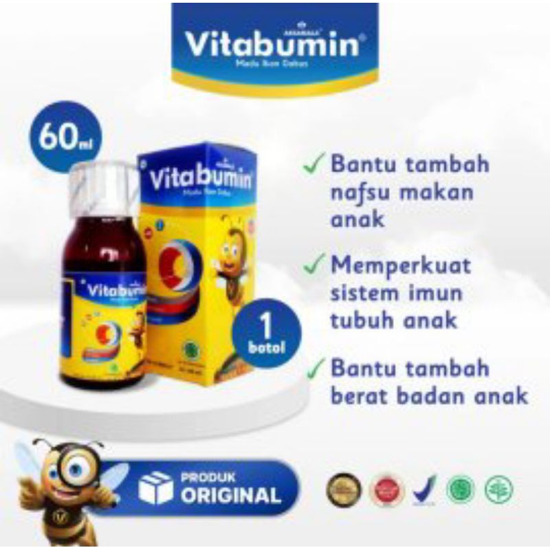Promo Termurah Vitabumin Madu Anak 60ml / Promo Vitamin & Suplemen Anak bayi