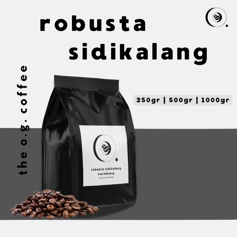 

Robusta Sidikalang Biji dan Bubuk Kopi - 500g