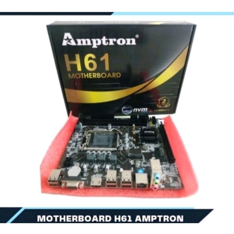 Mobo H61 / Mobo H81 Motherboard H61/ Mobo H81 Amptron DDR3 HDMI + SLOT NVME