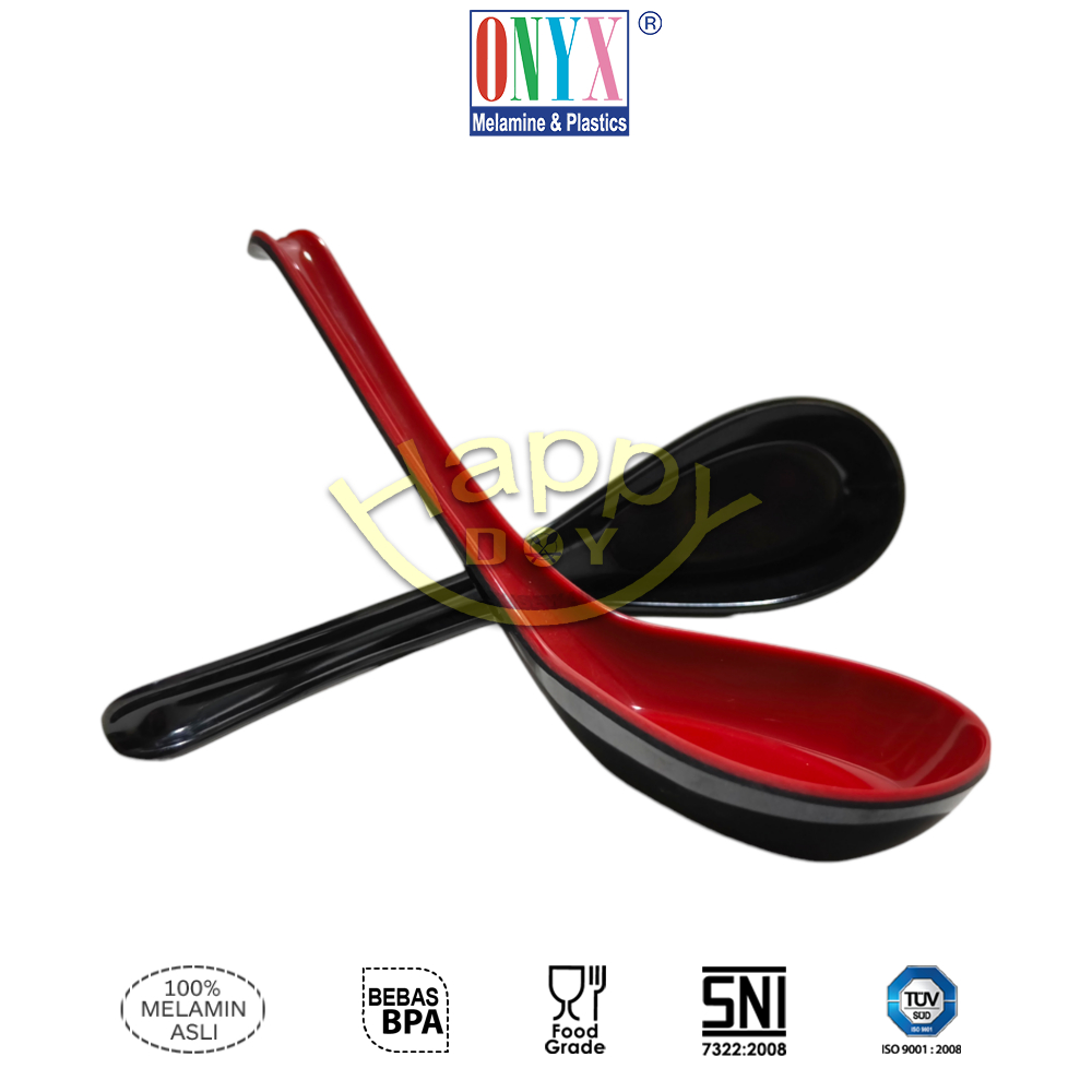 SENDOK RAMEN | SENDOK BEBEK | SENDOK KUAH | SENDOK MELAMIN TEBAL PRO BY ONYX