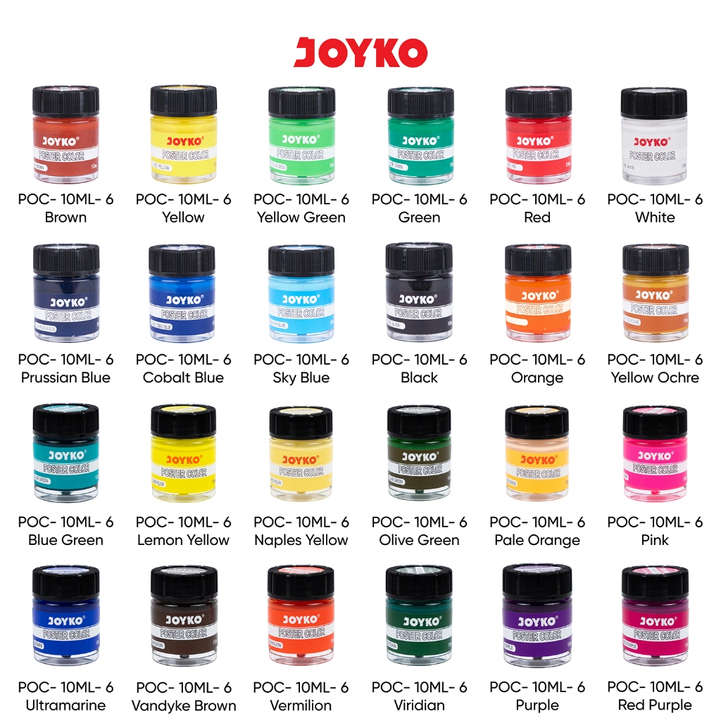 

Poster Color Cat Poster Joyko POC-10ML-6