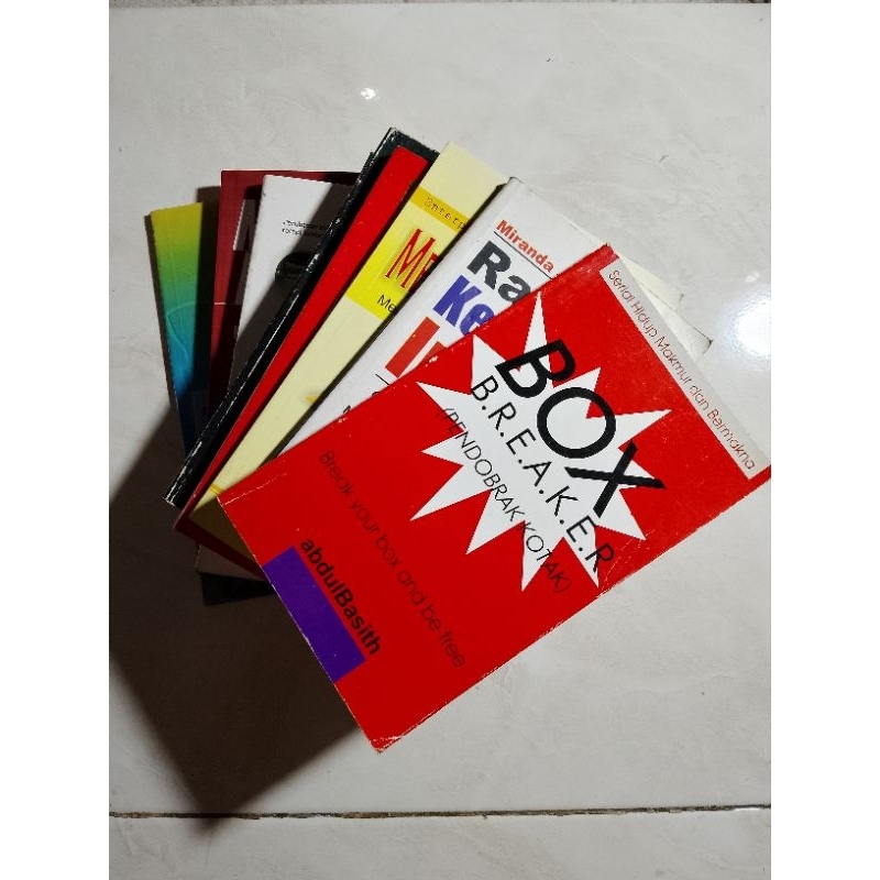BUKU PAKET MOTIVASI 10 BUKU