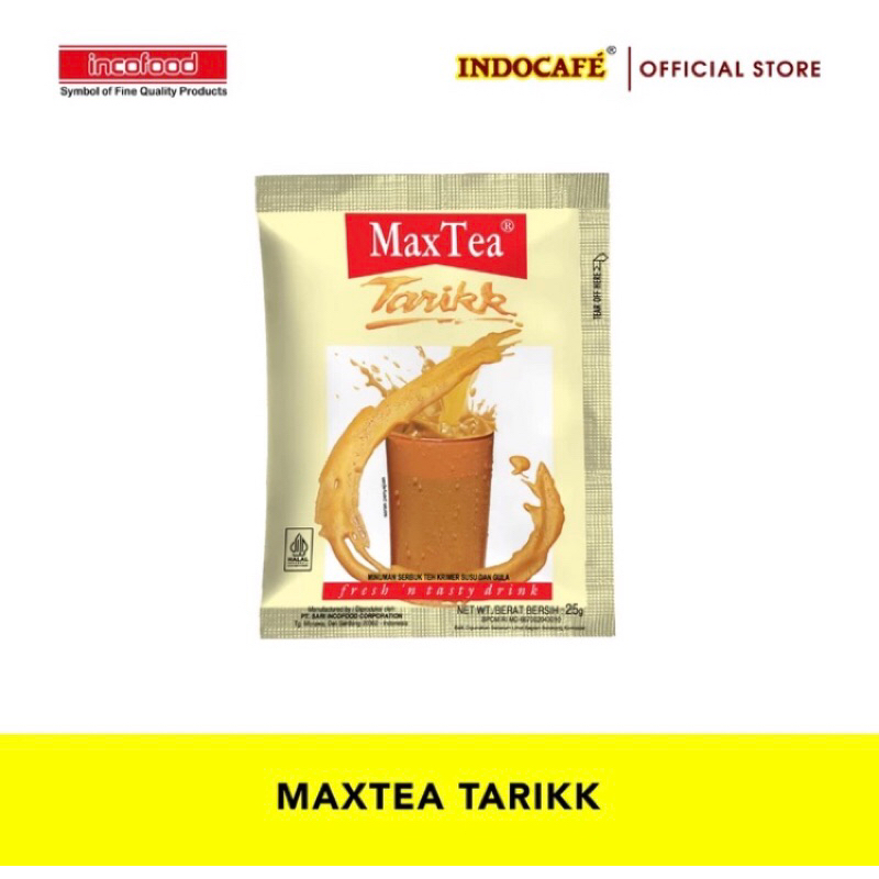 

MaxTea Teh Tarik 1 Renceng 10pcs @25gr