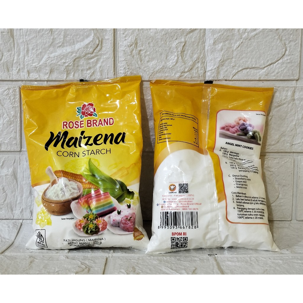 

Rose Brand Maizena Corn Starch 250gr Termurah