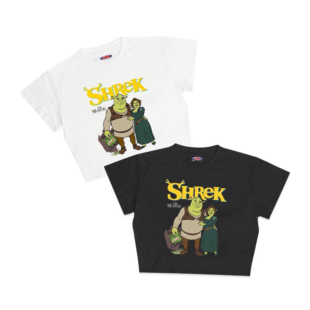 Crop top shrek reguler fit kartun baby tee | crop tee shrek
