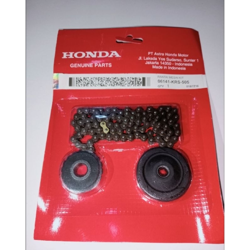 Rantai keteng KRS Honda Supra fit new Revo 100 lama fit X Supra fit S Supra fit.ORi