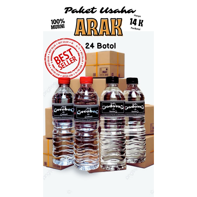 [BEST SELLER] Paket Usaha Minuman Tradisional Khas Bali (Arak Bali)