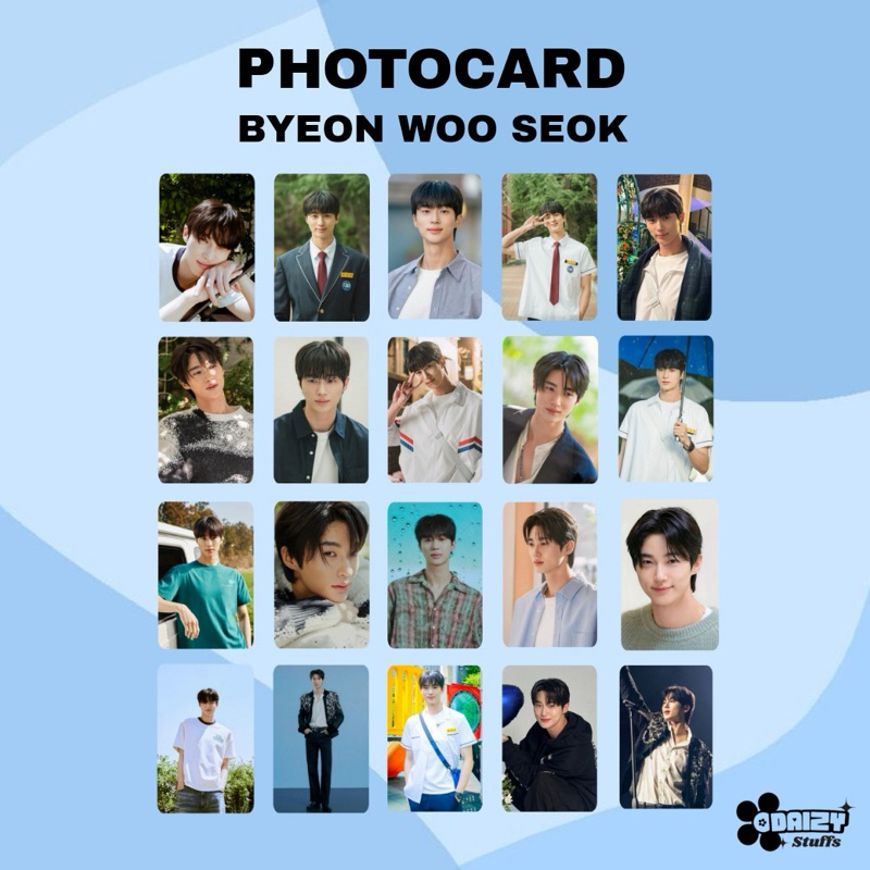 PHOTOCARD SET BYEON WOO SEOK RYU SUNJAE ECLIPSE LOVELY RUNNER PC CARD KOREAN ACTOR IDOL