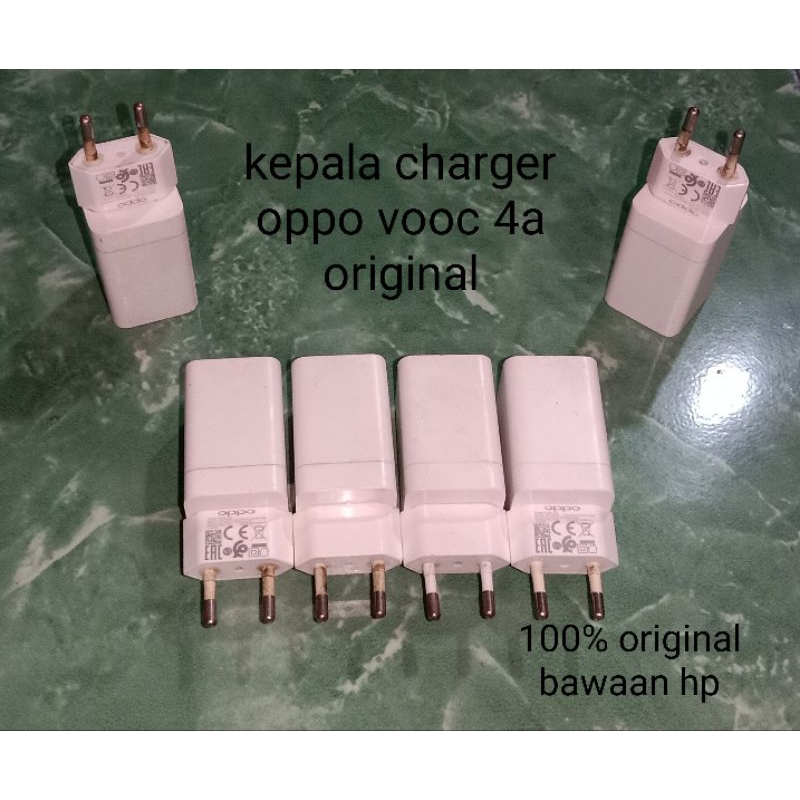 kepala charger oppo  4a (tanpa kabel)