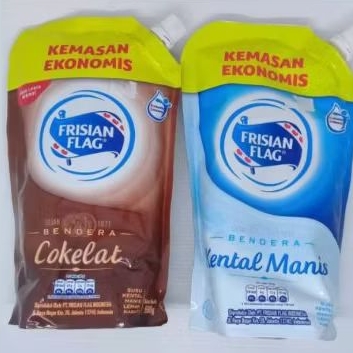 

susu kental manis frisian flag kemasan pouch 545 ml