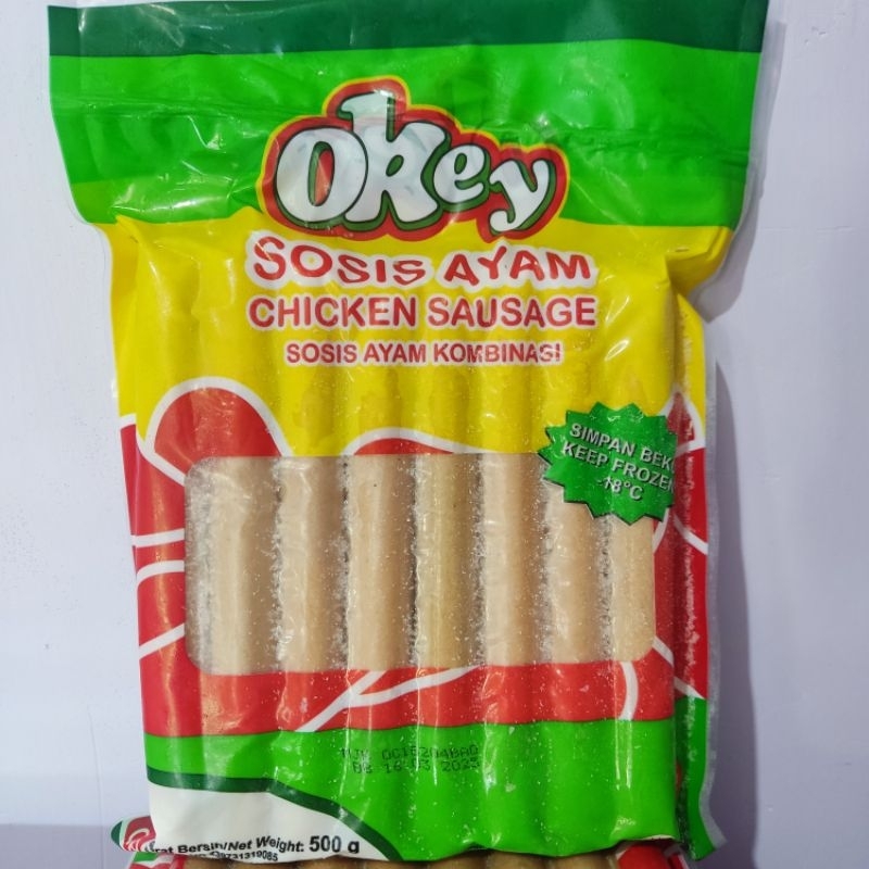 

Okey Sosis Ayam 500g