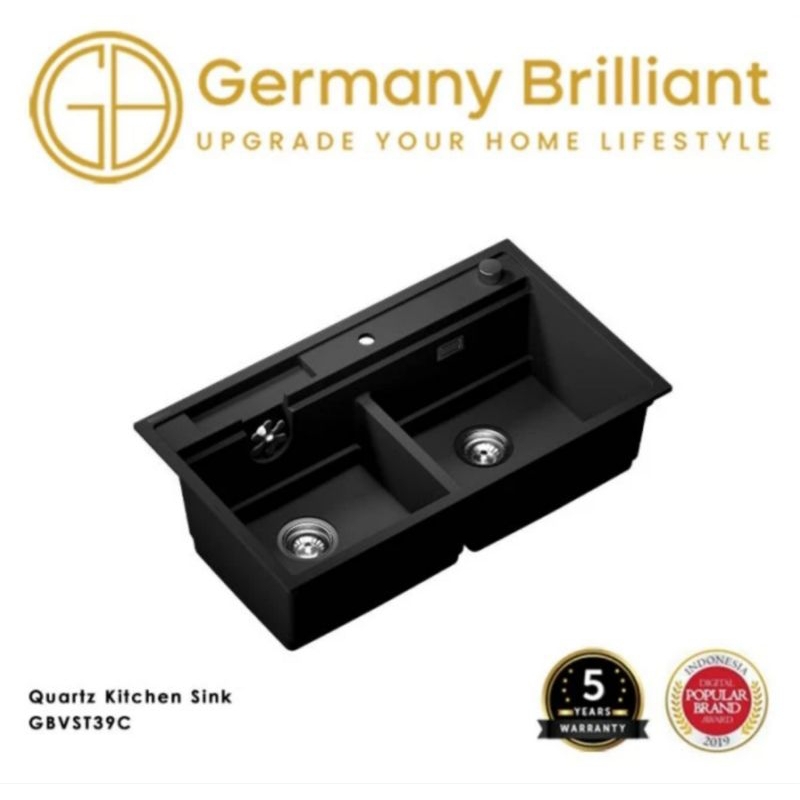 GBVST39C KITCHEN SINK ORIGINAL GERMANY BRILLIANT