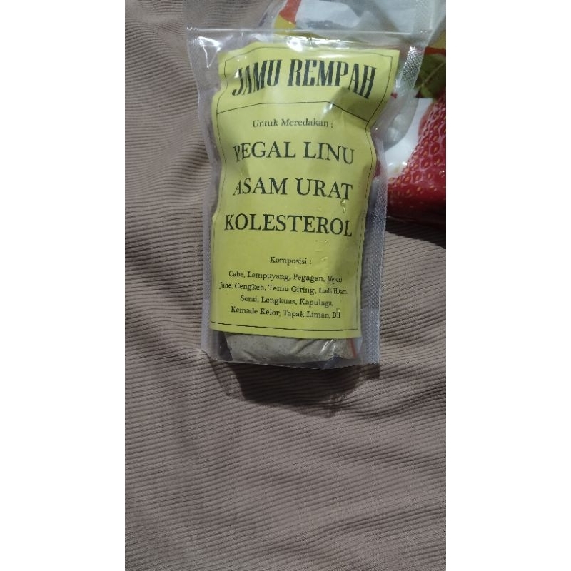 

Jamu tradisional bubuk