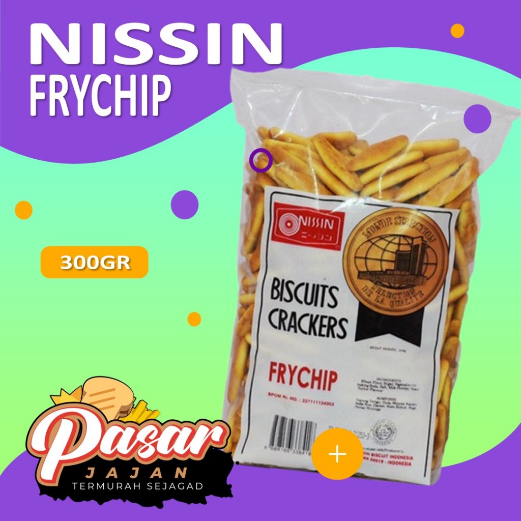 

Nissin Frychip ( 300gr ) Biskuit Susu Jadul