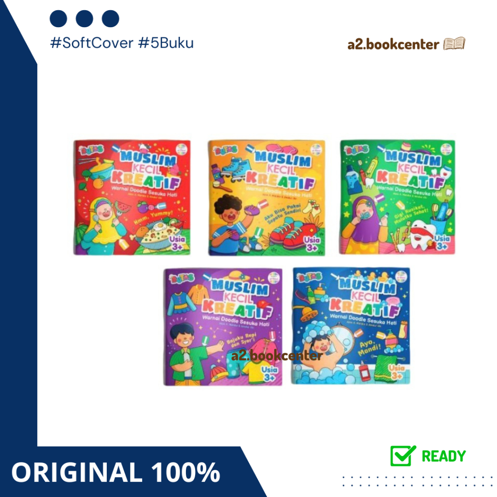 [Elhana] -  Muslim Kecil Kreatif Elhana - Buku Bacaan Anak