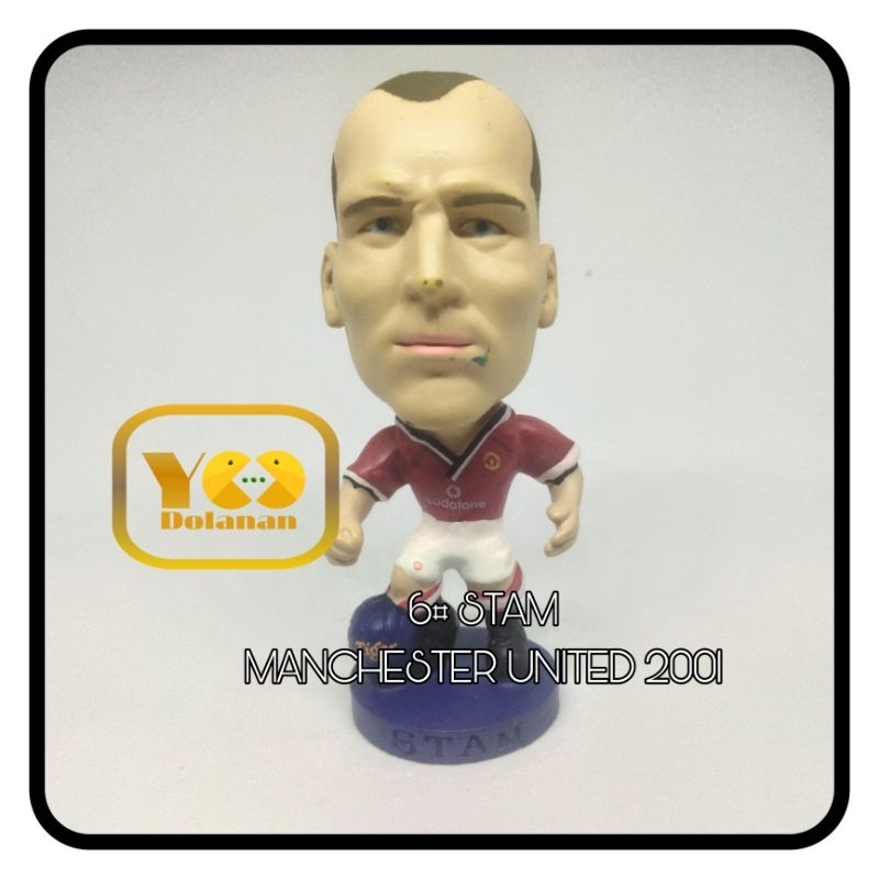 6# STAM - MANCHESTER UNITED 2001 CORINTHIAN PROSTARS FIGURE PEMAIN BOLA