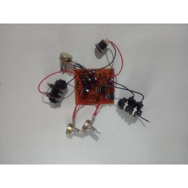 kit efek gitar fuzz muffin amp