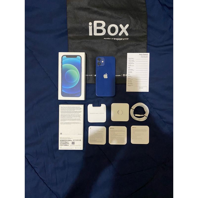 iphone 12 mini 128gb IBOX resmi fullset lengkap original