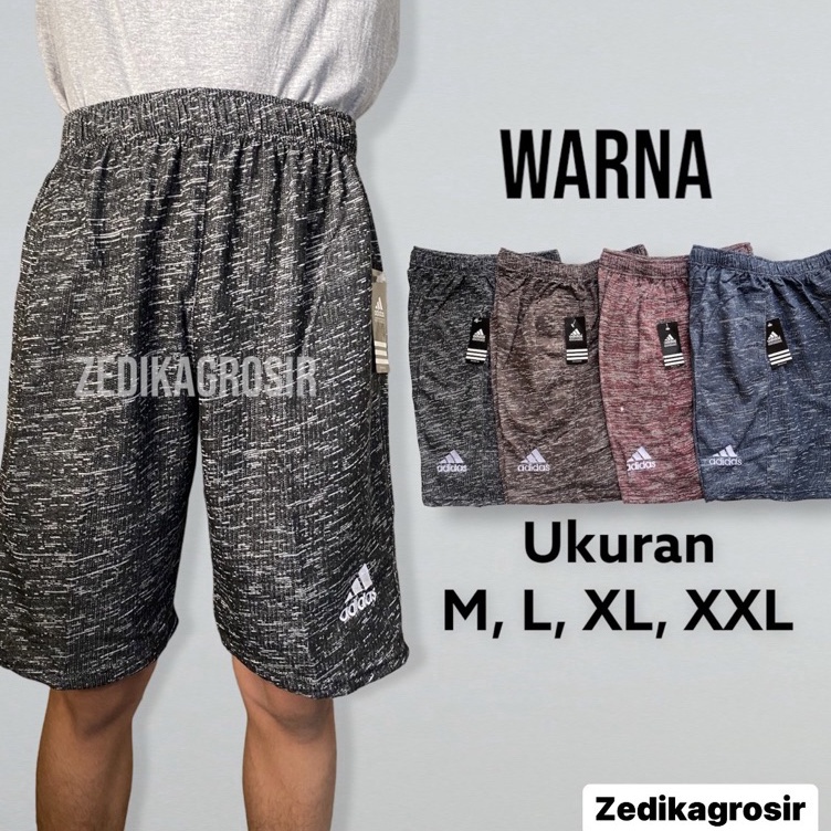 Murah Diskon  Short Pants Pria Celana Pendek Jumbo Cowok Dewasa Big Size Santai Polos Super Besar Ca