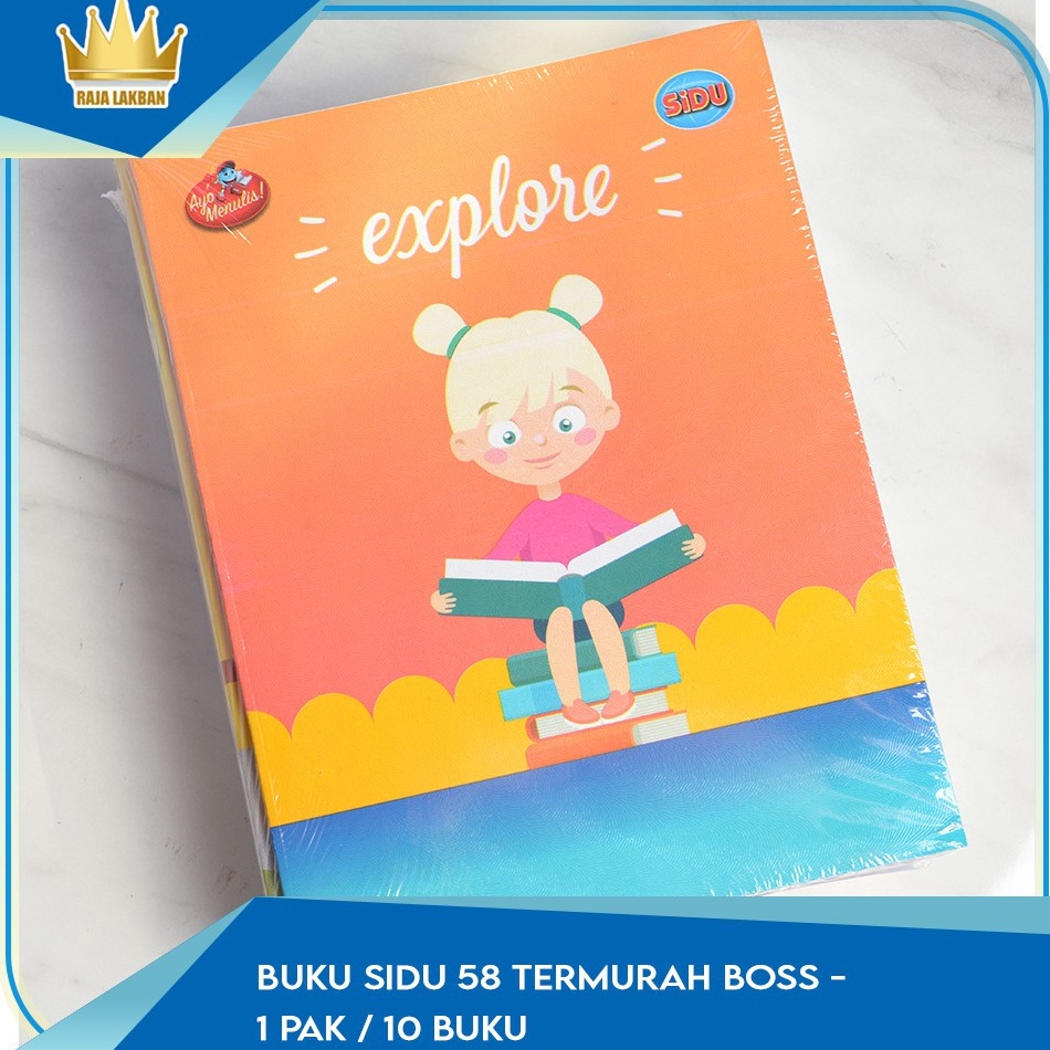 

Buku Sidu 58 Termurah Boss 1 Pak 1 Buku ART N4C7