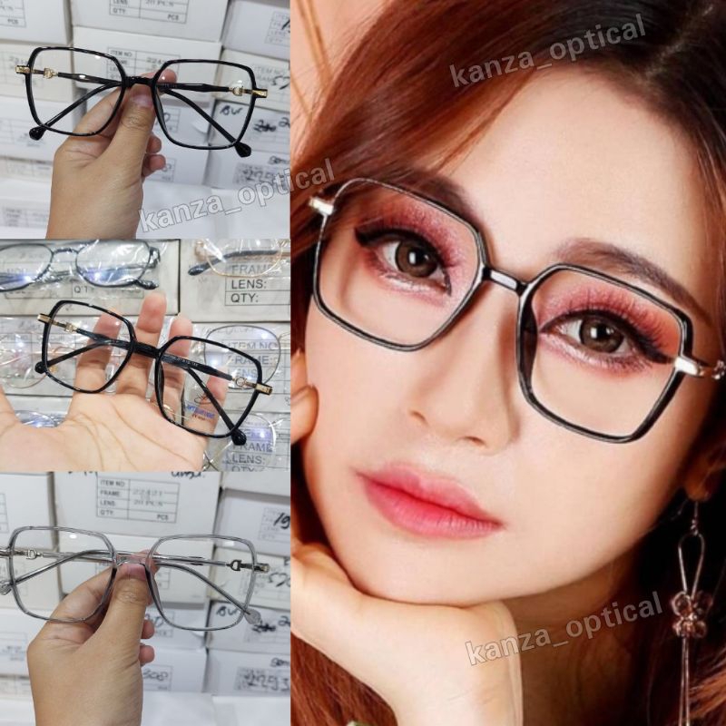 kacamata photocromic wanita kacamata 0366 fashion wanita kacamata antiradiasi wanita kacamata bluecr