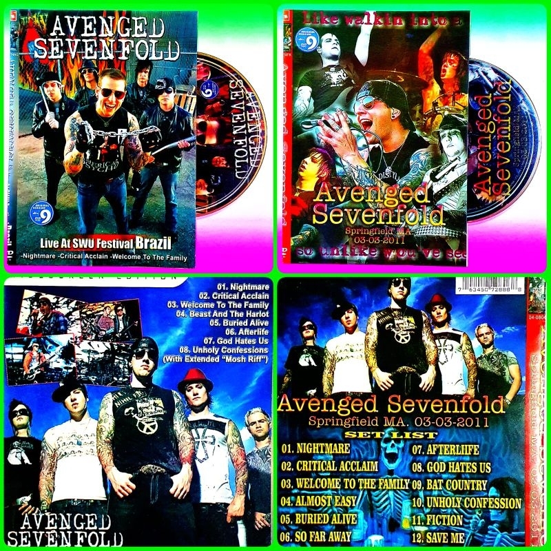 KASET DVD AVENGED SEVENFOLD-DVD AVENGED SEVENFOLD-KASET AVENGED SEVENFOLD-LAGU AVENGED SEVENFOLD-KAS