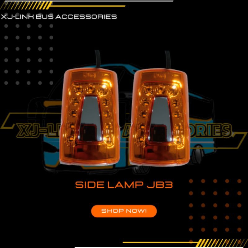 Side Lamp JB2 / Sein Body Jetbus 2/Lampu Body Jetbus 2