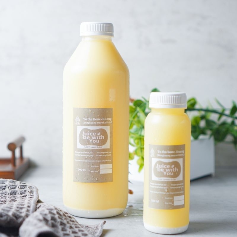 

To The Bone Kuang - 250 ml Cold Pressed Juice ( Bengkuang murni )