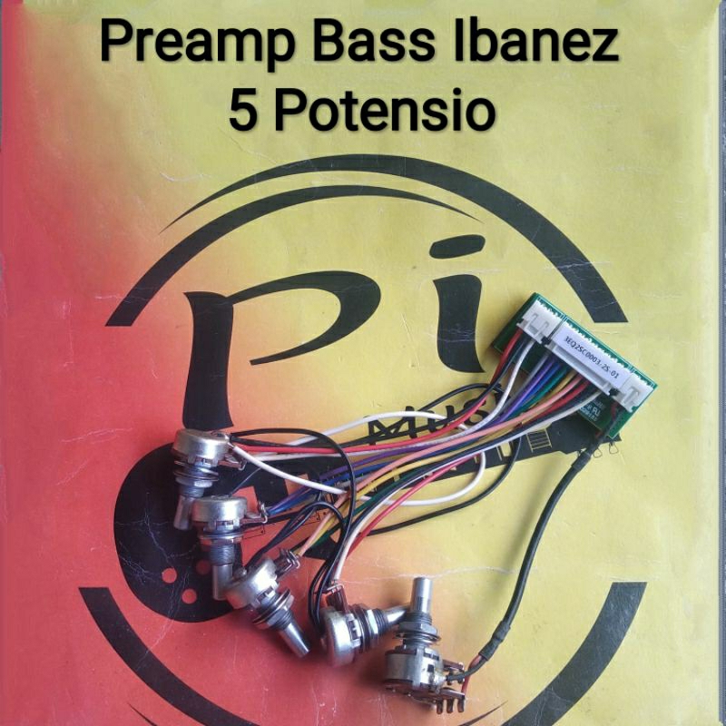 Preamp Bass Ibanez. Silakan Bisa Cek Di Deskripsi